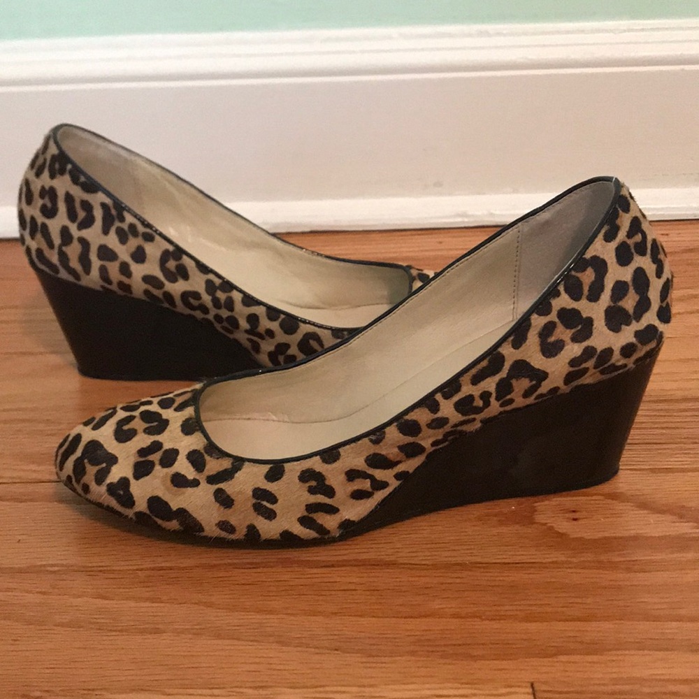 Taryn by taryn rose leopard wedges